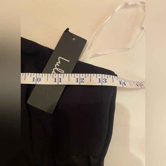 NWT Lulu’s Side Cut Out Black One Shoulder Dress Size Small - Picture 8 of 9